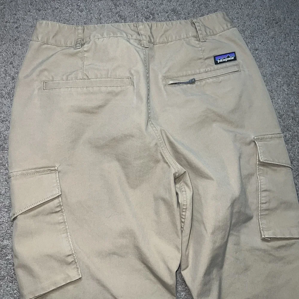 Patagonia Pants Mens 32x32 Brown  Utility Compound Cargo Workwear gorp Rip Stop